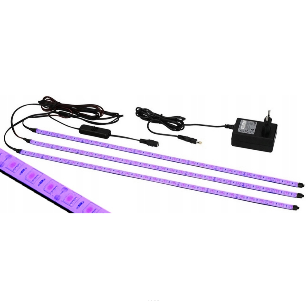 3x Listwa LED do terrarium UV